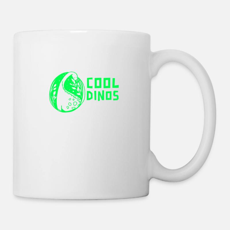Brontosaurus Cool Dino Dinosaur Cadeau - Mug blanc - blanc
