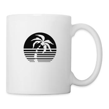Palm Sunset - Mug - white - Right