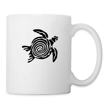 Turtle Nature Wild Wildness Gift Idea - Mug - white - Right