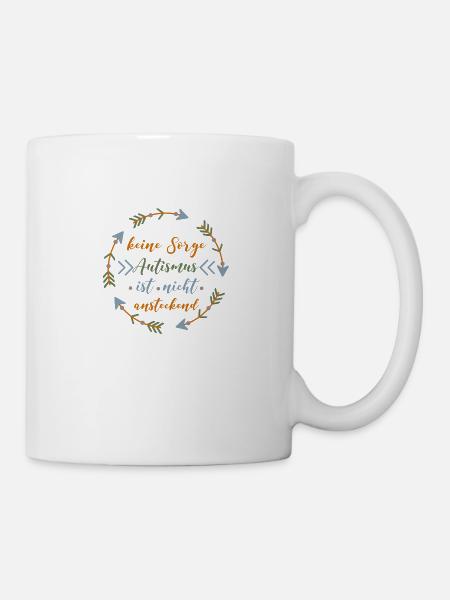 Autismus - Tasse - Weiß
