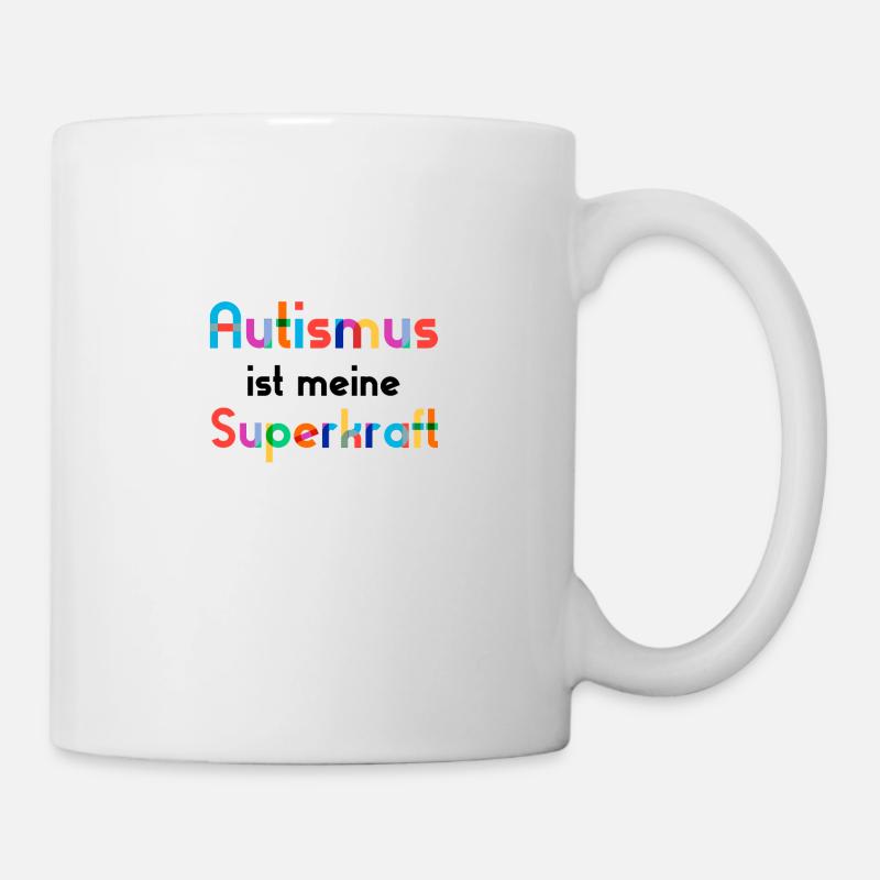 Autismus - Tasse - Weiß