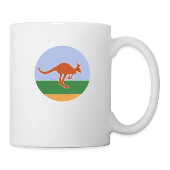 kangaroo - Mug - white - Right