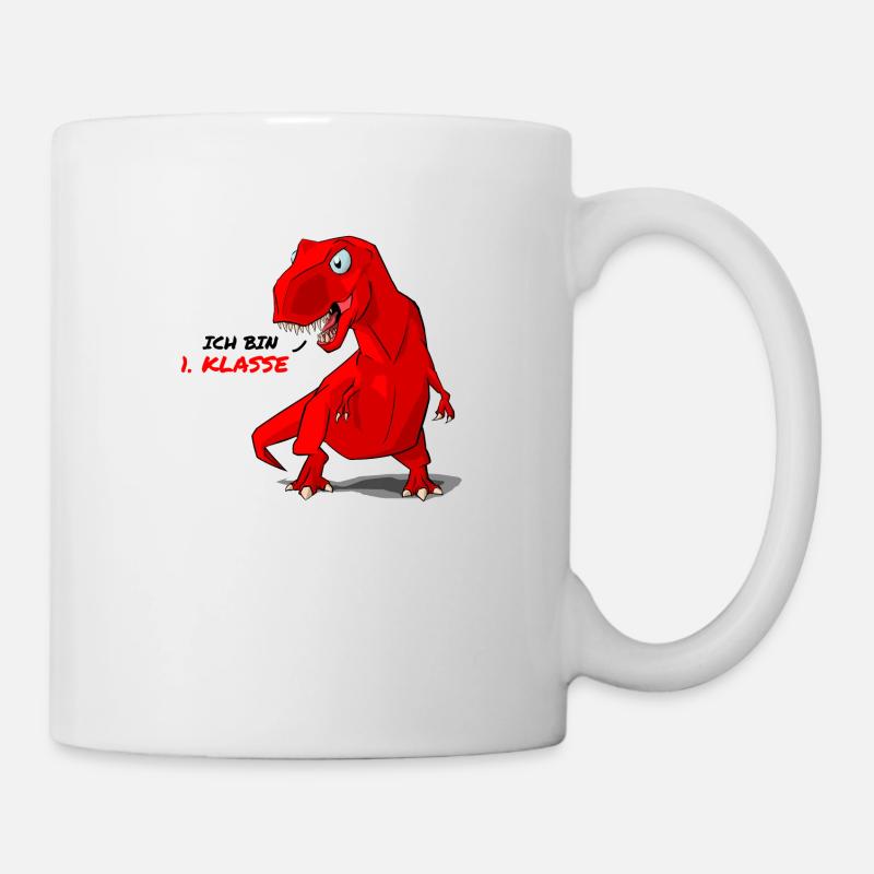 Schulanfang - Ich bin erste Klasse - Tasse - Weiß