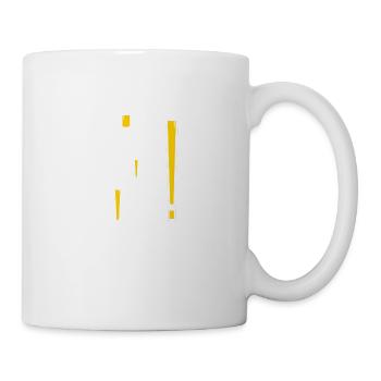 QU'ON ME JETTE LA 1ÈRE BIÈRE ! - Mug blanc - blanc - Droite
