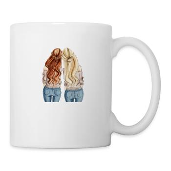 Freunde - Tasse - Weiß - Rechts