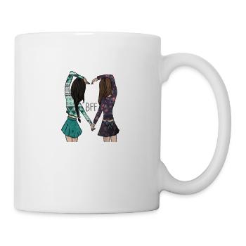 Mädchen - Tasse - Weiß - Rechts