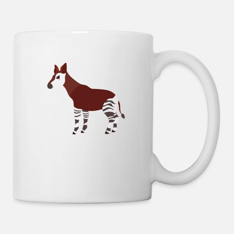 Okapi - Tasse - Weiß