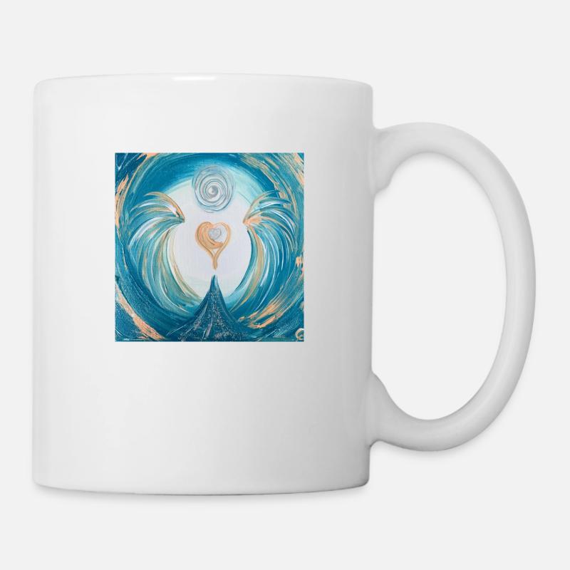 La décharge Herzengel a manifesté des énergies étrangères - Mug blanc - blanc