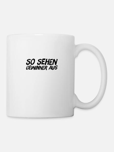wir sind die Gewinner - Tasse - Weiß