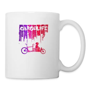 Vélo de cargaison enfant vélo de cargaison vélo - Mug blanc - blanc - Droite