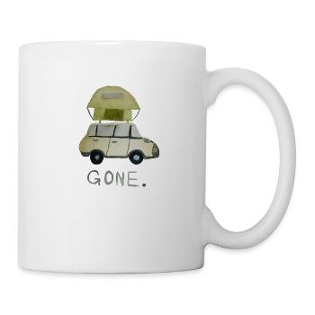 Camping-car - Mug blanc - blanc - Droite