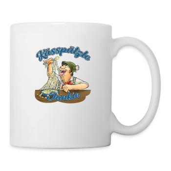 Kässpätzle Junkie - Tasse - Weiß - Rechts