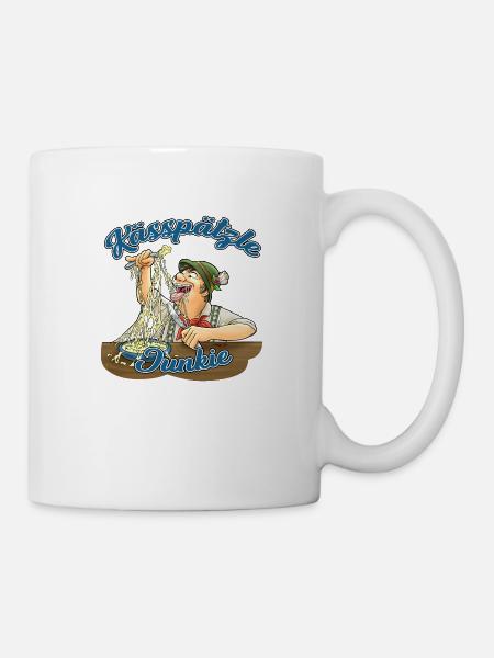 Kässpätzle Junkie - Tasse - Weiß
