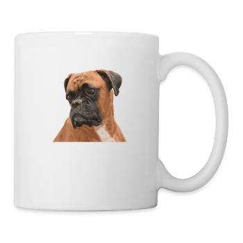Sad Boxer - Mug - white - Right