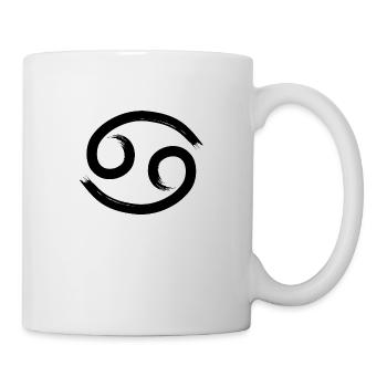 Cancer zodiac signs of the zodiac - Mug - white - Right