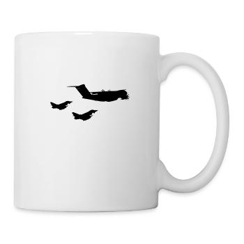 A400M Europe Avion militaire, armée de l’air allemande - Mug blanc - blanc - Droite