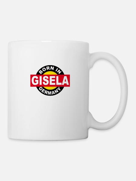 Born in Germany, Gisela, Born in Germany - Mug - white