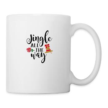 Jingle all the way - Mug - white - Right