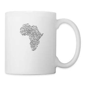 afrika - Tasse - Weiß - Rechts