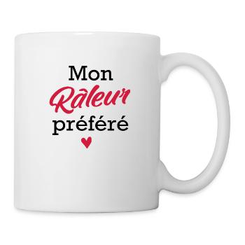Mon Râleur préféré - Mug blanc - blanc - Droite