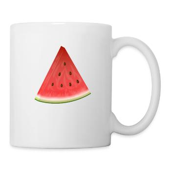 Melone - Tasse - Weiß - Rechts