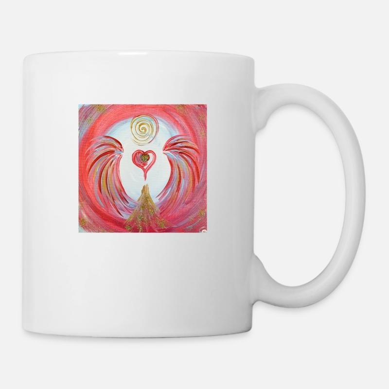 Herzengel der Sichtbarkeit - Tasse - Weiß