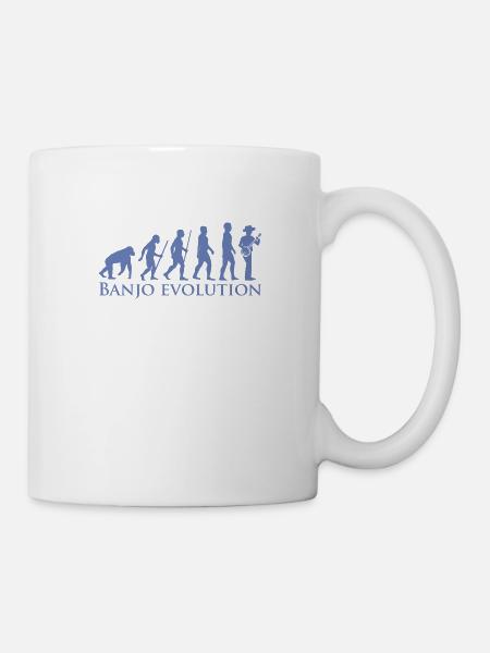 Banjo evolution - Mug - white