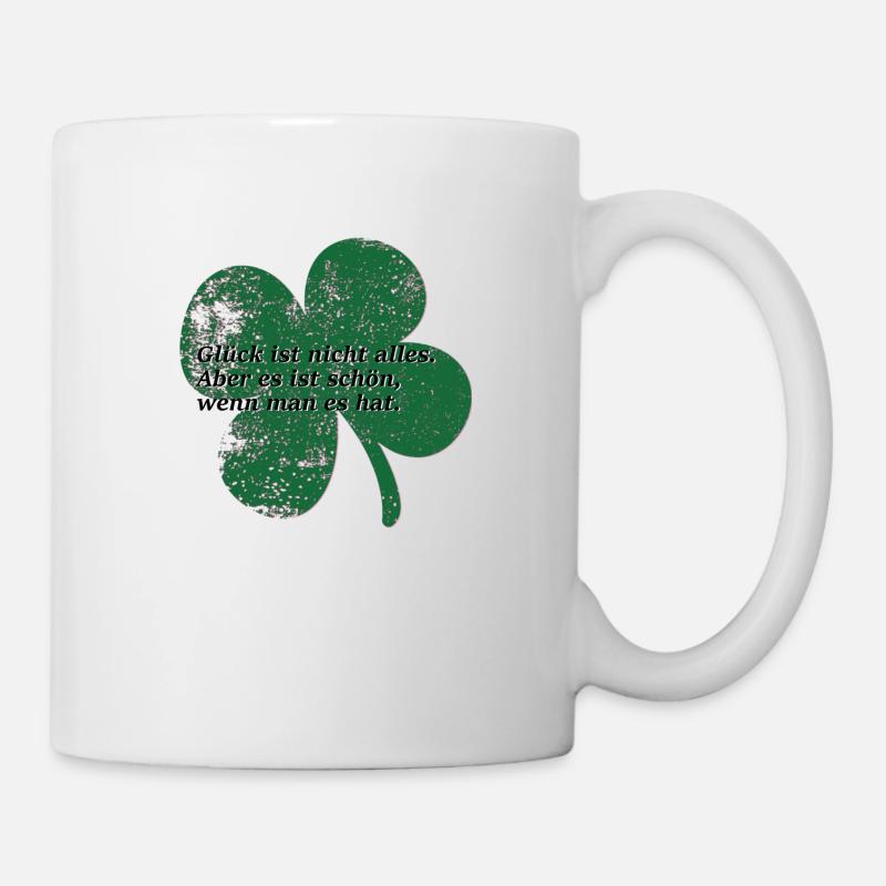 Le bonheur n'est pas tout - Mug blanc - blanc