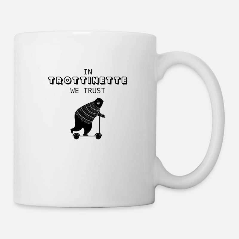 In rollettinette we trust - Tasse - Weiß