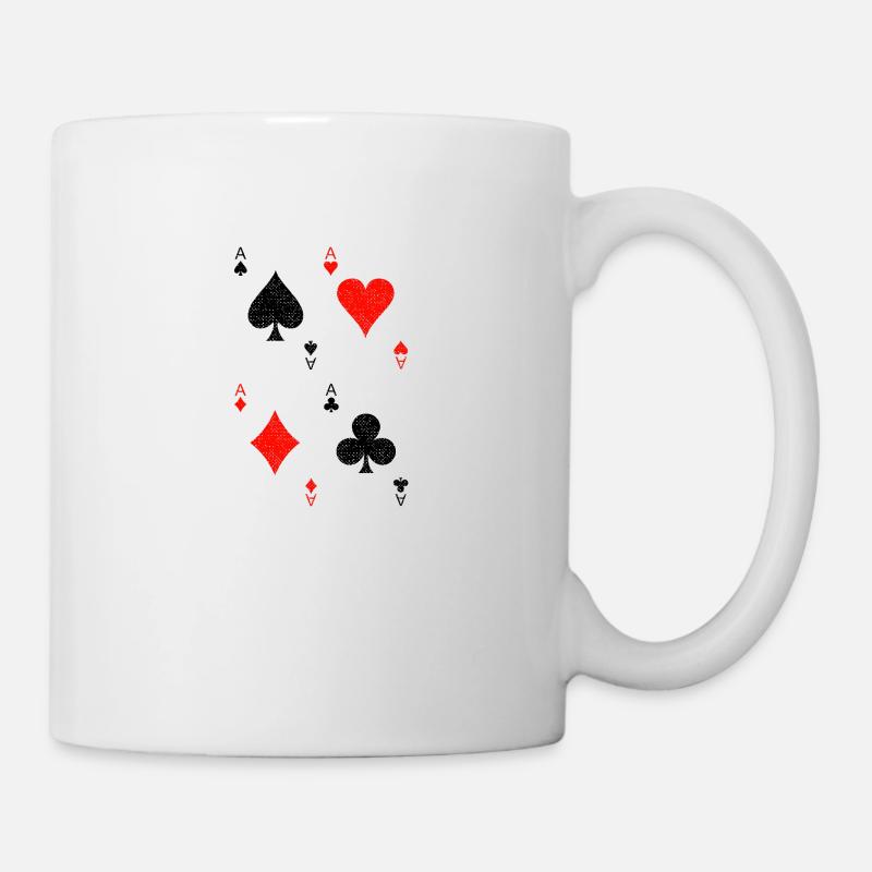 Poker - Mug - white