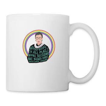 Politics USA democrats - Mug - white - Right