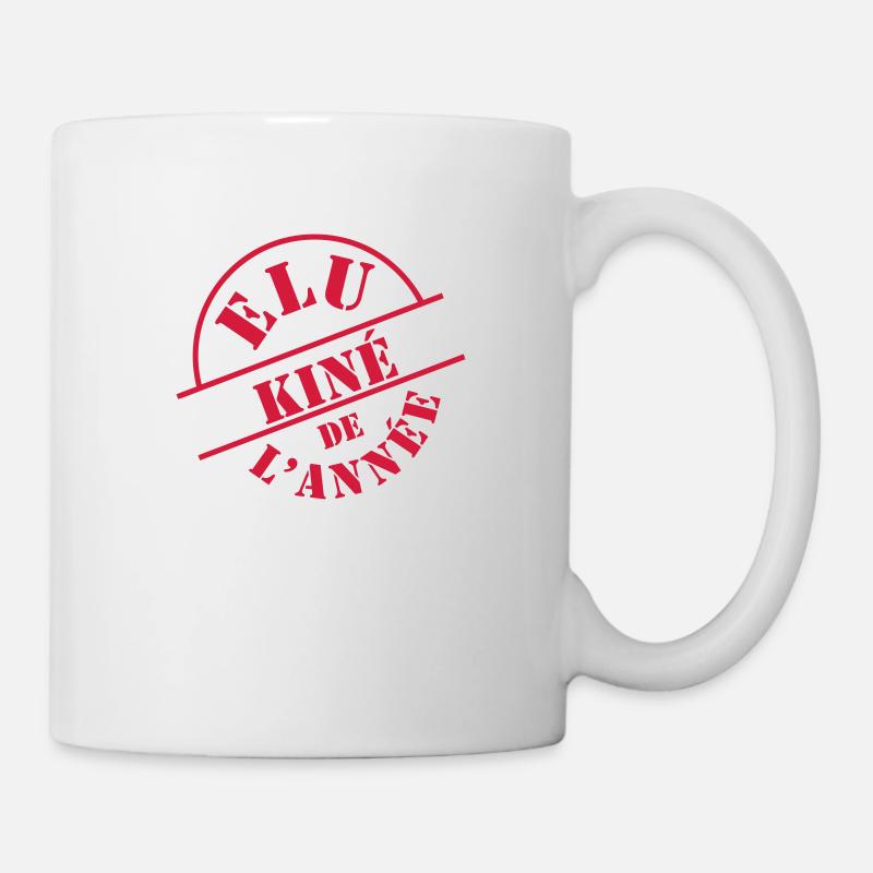 Elu Kiné de l'année - Mug blanc - blanc