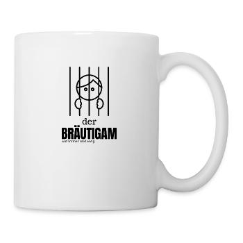 Der Bräutigam - Gefängnis - Tasse - Weiß - Rechts