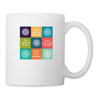 ACCORDS TOLTEQUES - Mug blanc - blanc - Droite