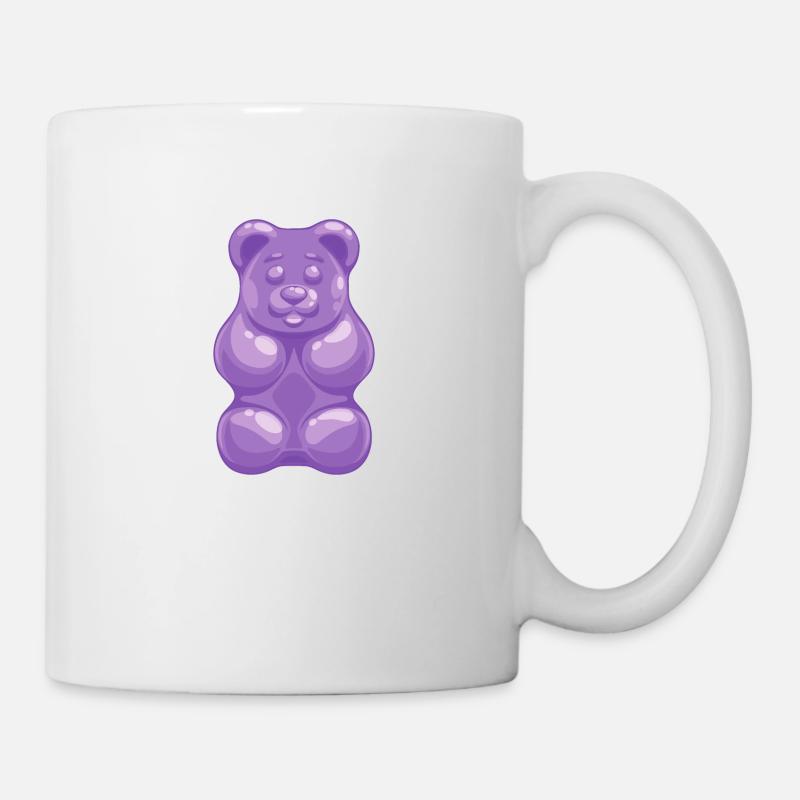 Halloween Paarkostüm Gummibärchen Geschenkidee - Tasse - Weiß