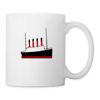 TITANISCHE LEGENDE - Tasse - Weiß - Rechts