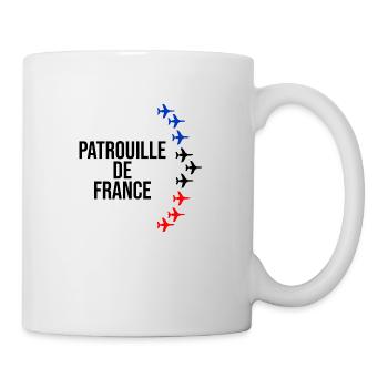 Patrouille de France meeting aérien armée de l'air - Mug blanc - blanc - Droite