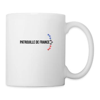 Patrouille de France meeting aérien armée de l'air - Mug blanc - blanc - Droite