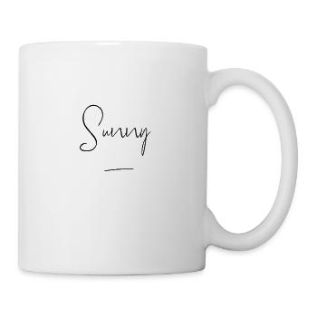 Sunny - Tasse - Weiß - Rechts