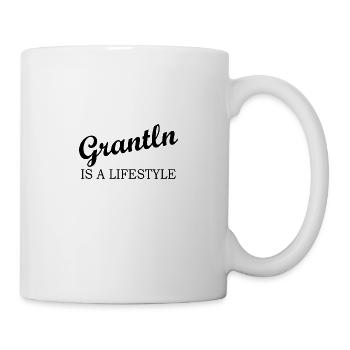 Grantln Spruch Bayern Dialekt Geschenk - Tasse - Weiß - Rechts