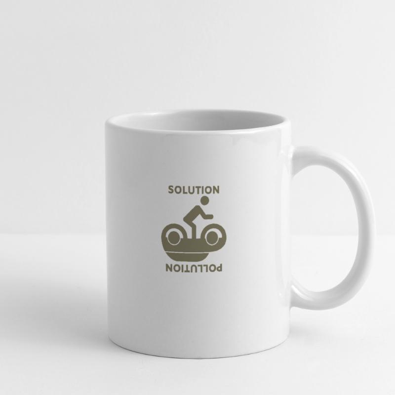 Environmental thinking (solution pollution) Mug