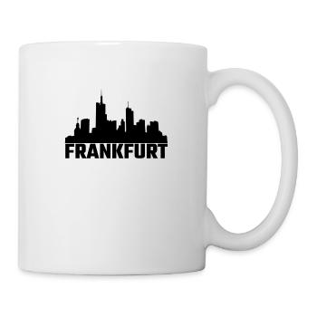 Frankfurt Skyline - Tasse - Weiß - Rechts