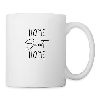 Home Sweet Home - Tasse - Weiß - Rechts
