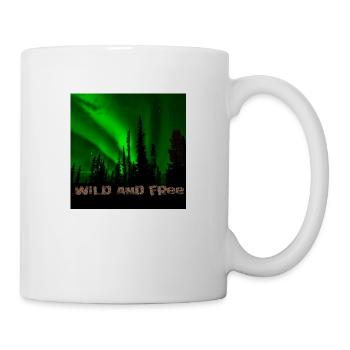 wild and free - Mug - white - Right
