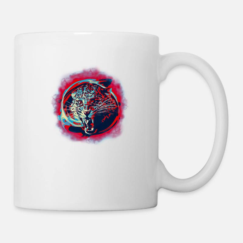 jaguard - Tasse - Weiß