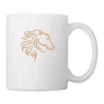 Horse - Tasse - Weiß - Rechts
