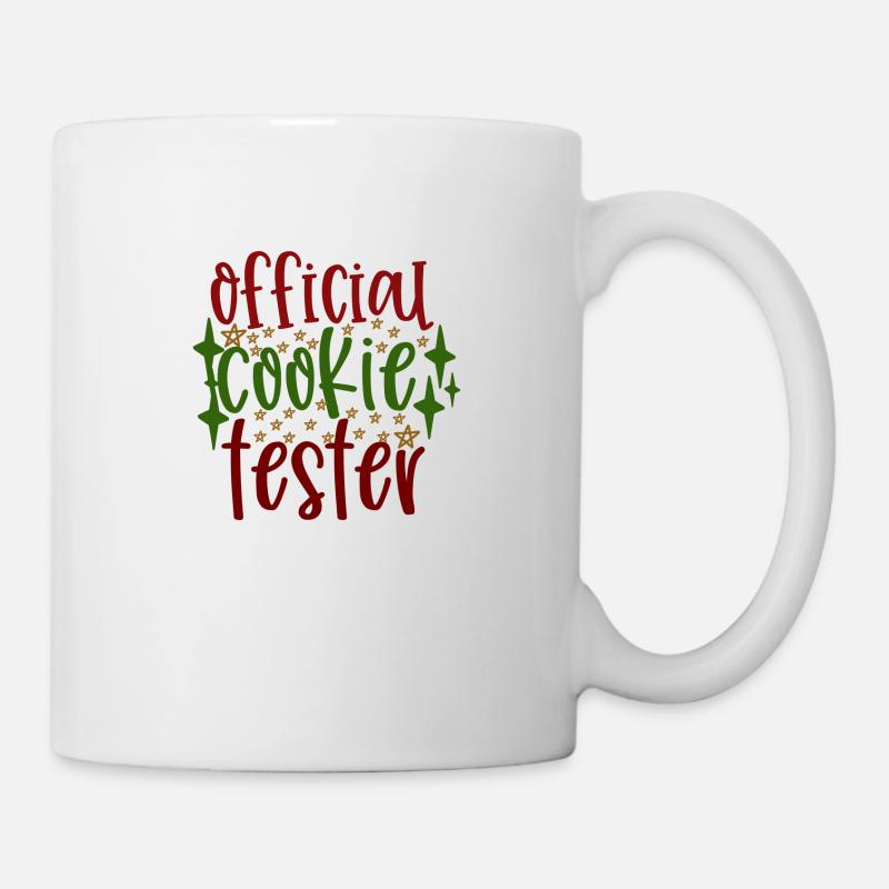 testeur de cookies officiel - Mug blanc - blanc