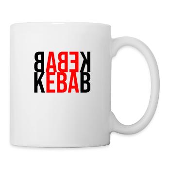 Kebab fast food - Mug - white - Right