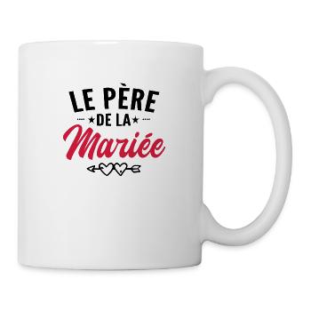 le père de la mariée - Mug blanc - blanc - Droite