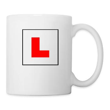 Learner Plate - Mug - white - Right
